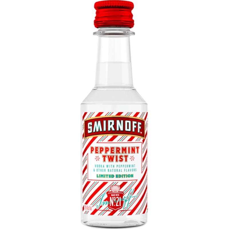 Nip Vodka Smirnoff Peppermint Twist