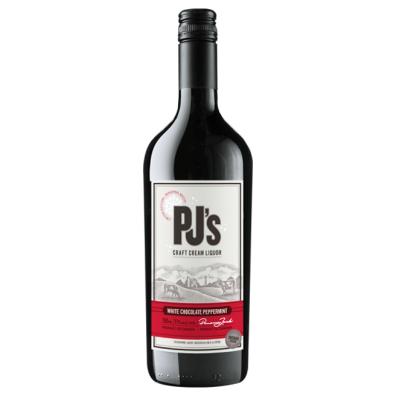 PJS WHITE CHOCOLATE PEPPERMINT 750 ML