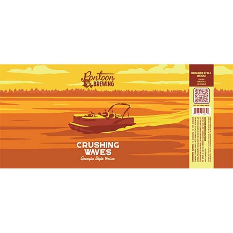 Pontoon Crushing Waves Sour 12OZ SINGLE CAN