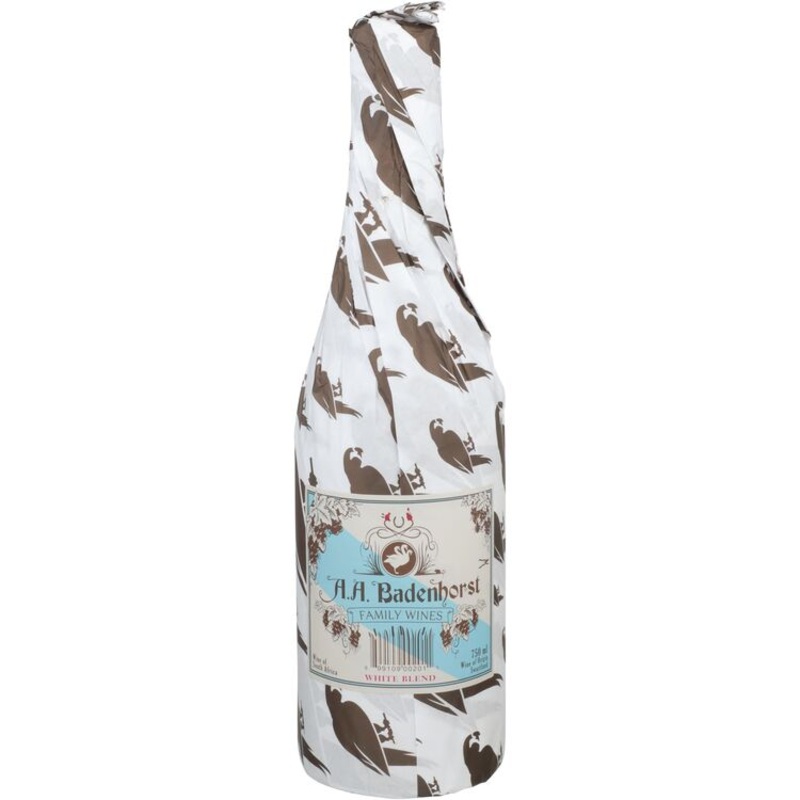 A.A. BADENHORST FAMILY WINES WHITE BLEND COASTAL REGION 2017 750ML 750ML