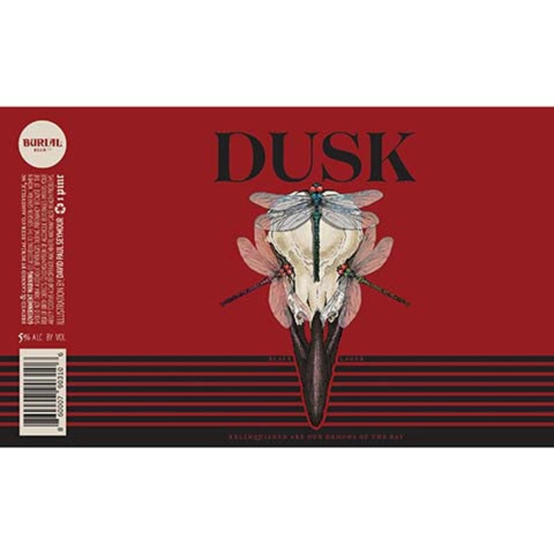 Burial Dusk Black Lager 16OZ SINGLE CAN