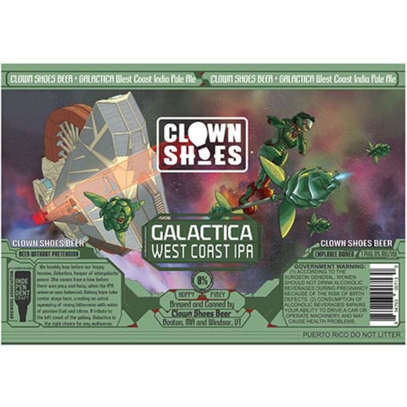 Clown Shoes Galactica West Coast IPA 16OZ SINGLE CAN
