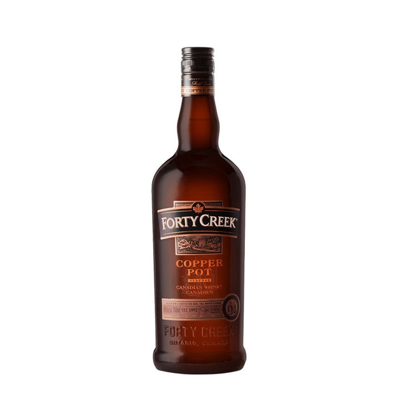 FORTY CREEK CANADIAN WHISKY COPPER POT RESERVE 86 750ML 750ML