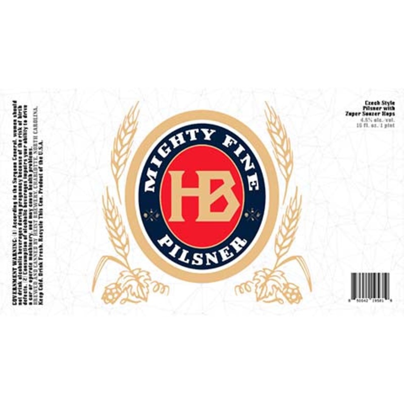 Heist Mighty Fine Pilsner 16OZ SINGLE CAN