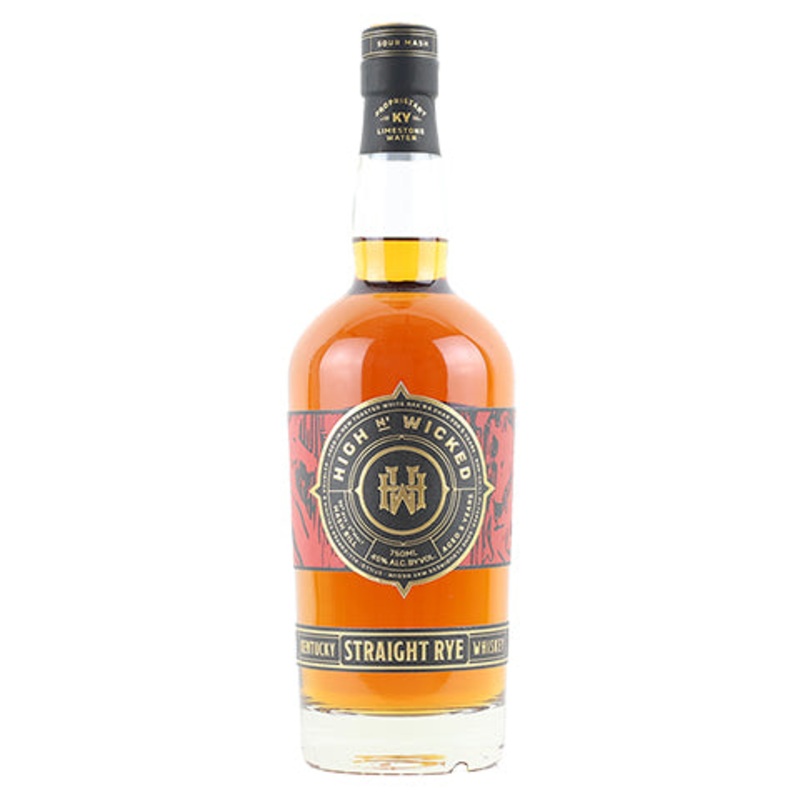 High N Wicked Straight Rye 750ML BTL