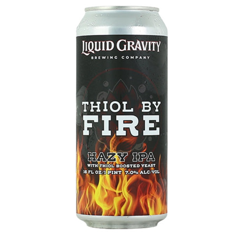 Liquid Gravity Thiol By Fire Hazy IPA 16OZ SINGLE CAN