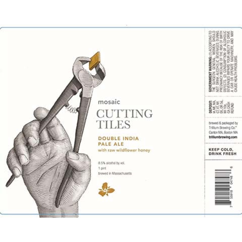 Trillium Mosaic Cutting Tiles DIPA 16OZ SINGLE CAN