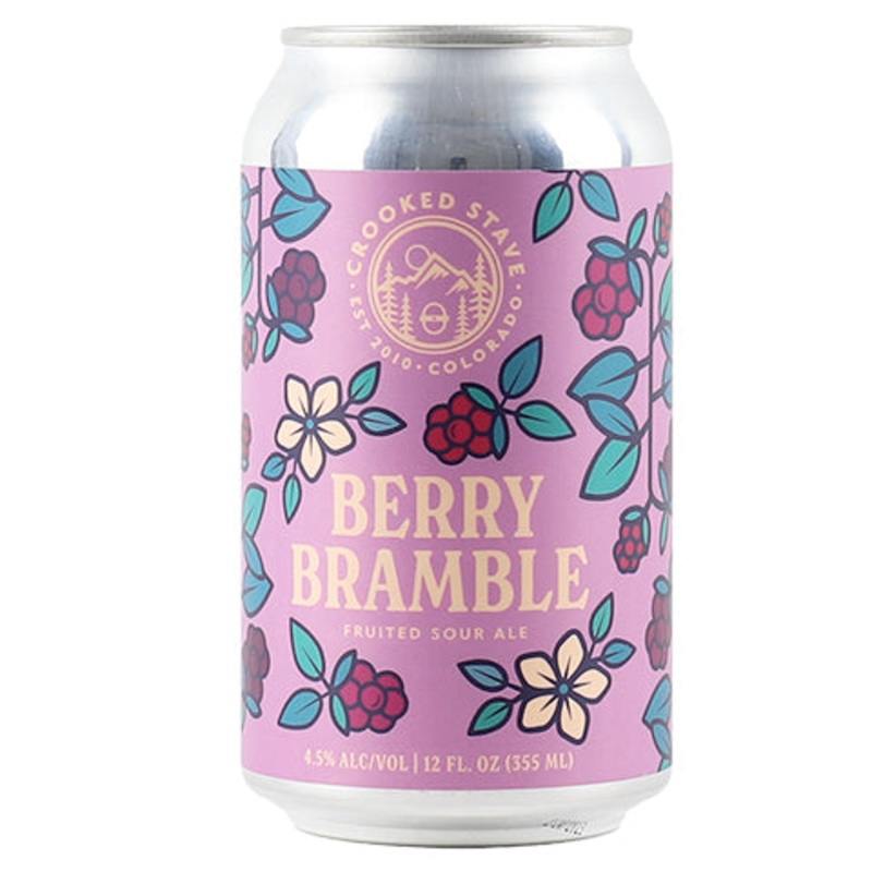 Crooked Stave Berry Bramble Fruited Sour Ale 12OZ SINGLE CAN