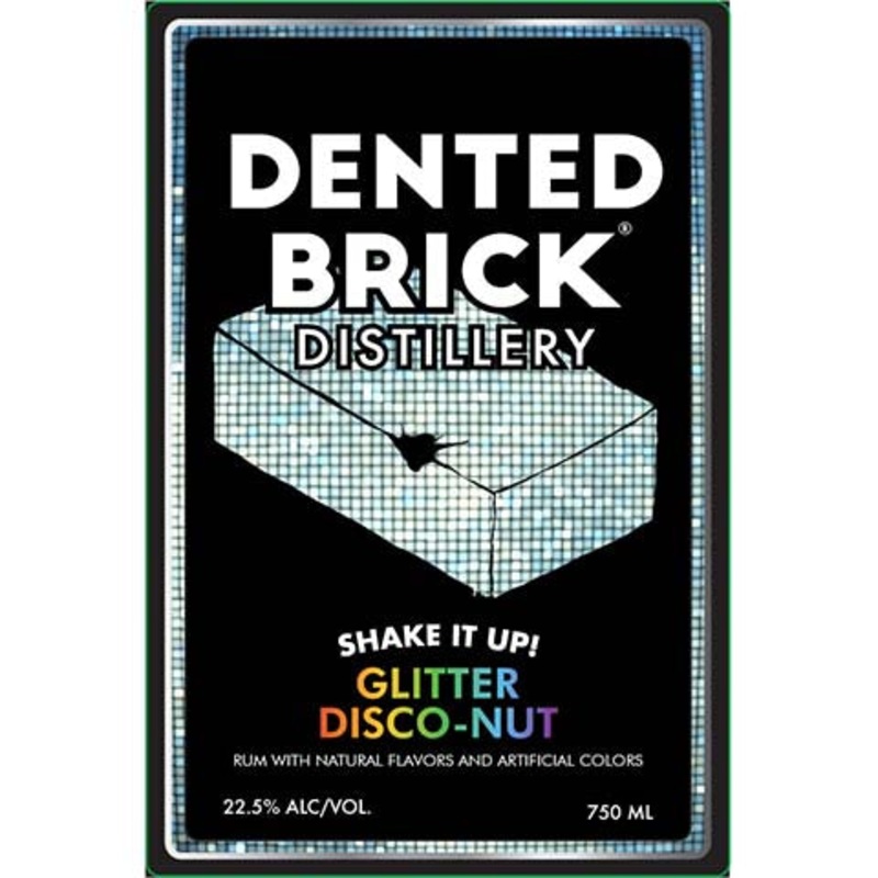 Dented Brick Glitter Disco-Nut Rum 750ML BTL