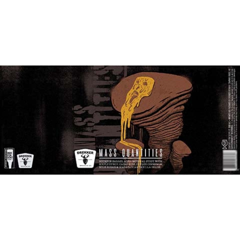 Drekker Mass Quantities Imperial Stout 500ML BTL