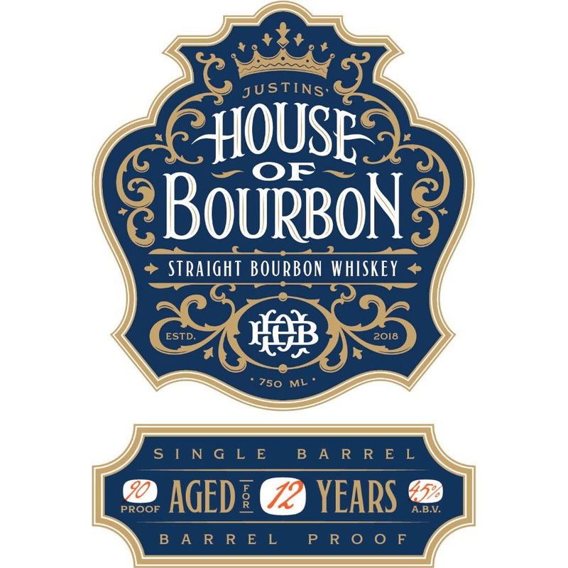 Justins’ House of Bourbon 12 Year Old Straight Bourbon