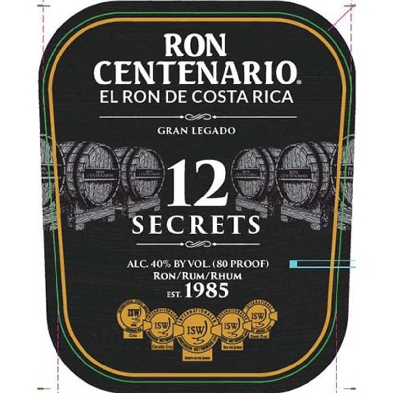 Ron Centenario 12 Secrets Gran Legado 750ML BTL