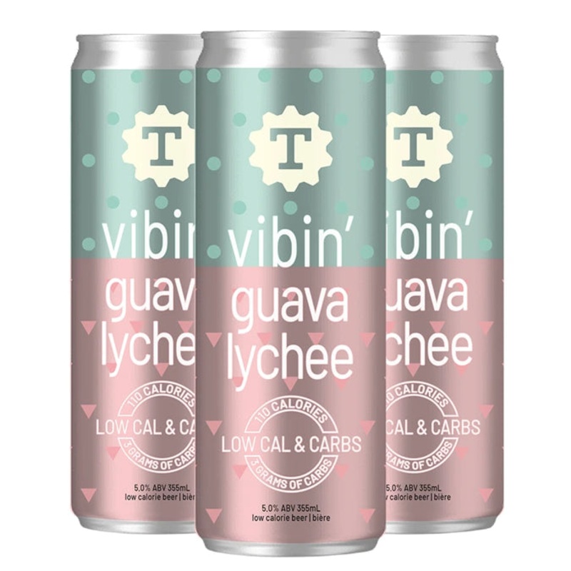 TAYLIGHT VIBIN GUAVA LYCHEE 355ML 6PK CAN @ Emerald Hills [1056526] 2130 ml
