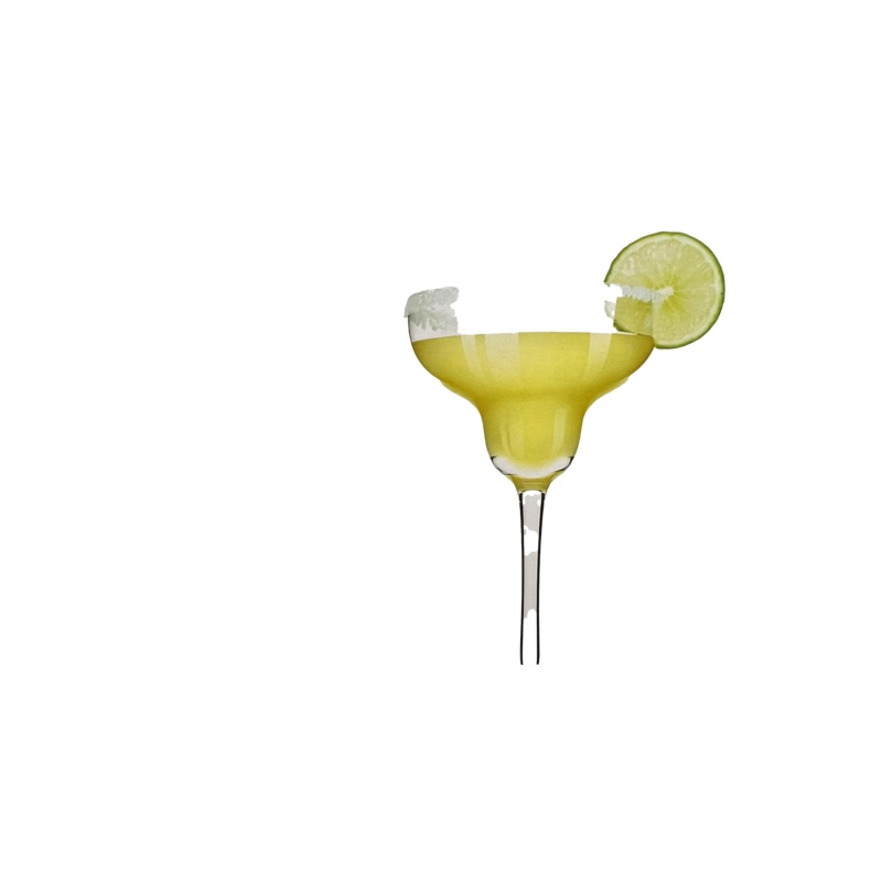 True Sorbo Margarita 10 oz Glass 4 Pack