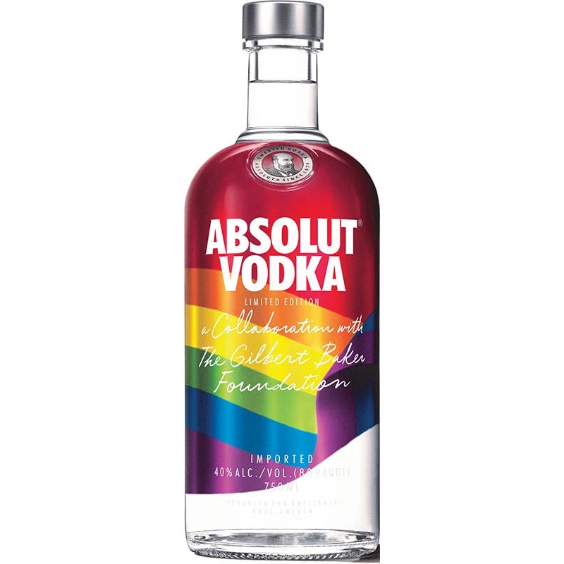 ABSOLUT RAINBOW LIMITED EDITION 750ML @ MacTaggart Ridge [1004757] 750 ml