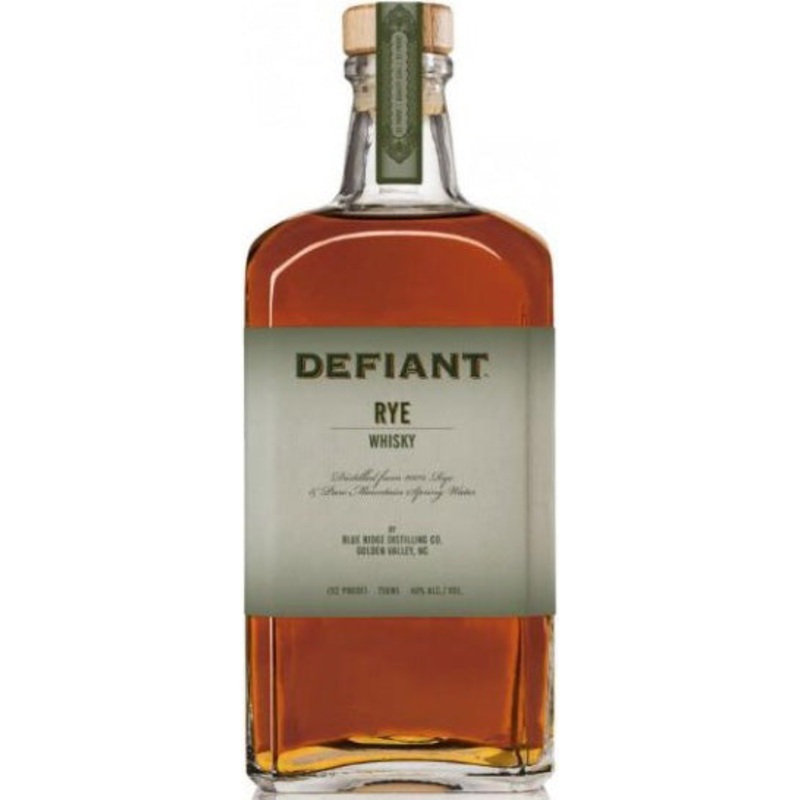 DEFIANT RYE WHISKEY 92 750ML 750ML