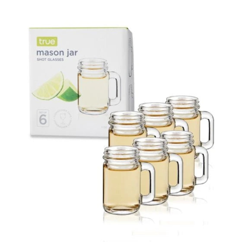 TRUE MASON JAR SHOT GLASSES @ Southgate [1047885] ml