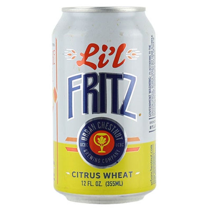 Urban Chestnut Li’l Fritz Wheat 12OZ SINGLE CAN