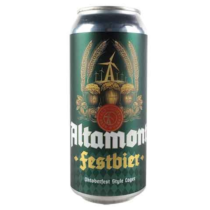 Altamont Festbier Oktoberfest Lager 16OZ SINGLE CAN