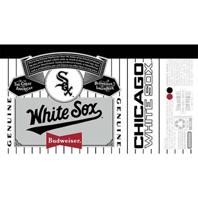 Budweiser Chicago White Sox 12OZ SINGLE CAN