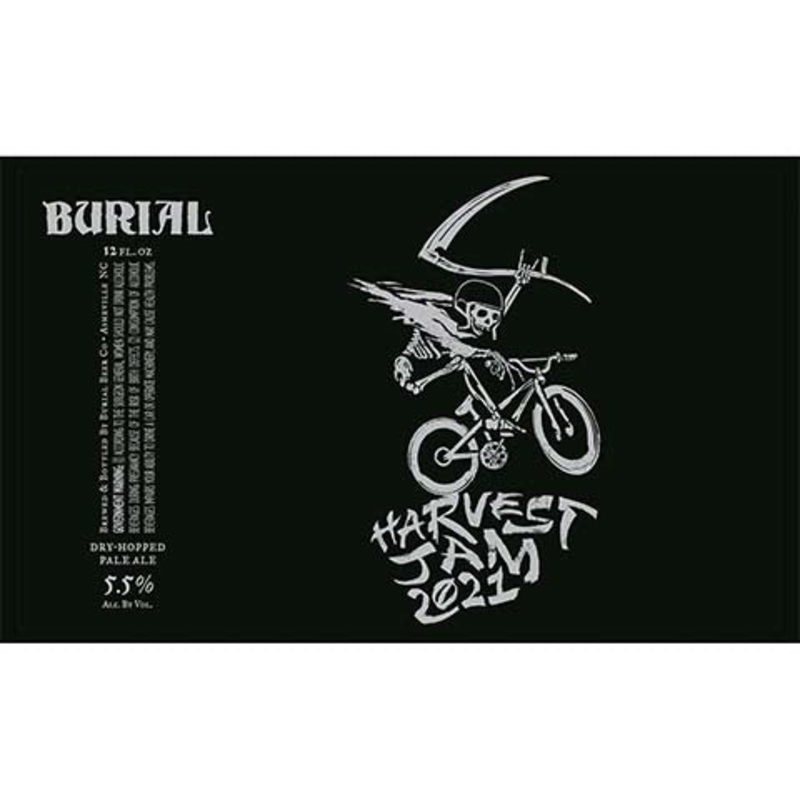 Burial Harvest Jam 2021 12OZ SINGLE BTL