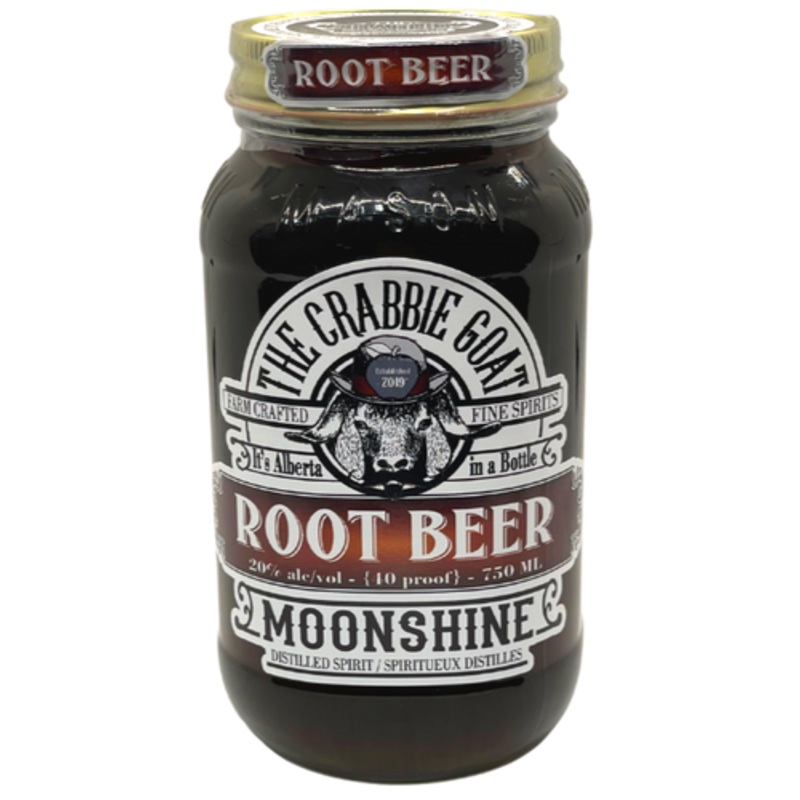 CRABBIE GOAT ROOT BEER MOONSHINE 750 ML