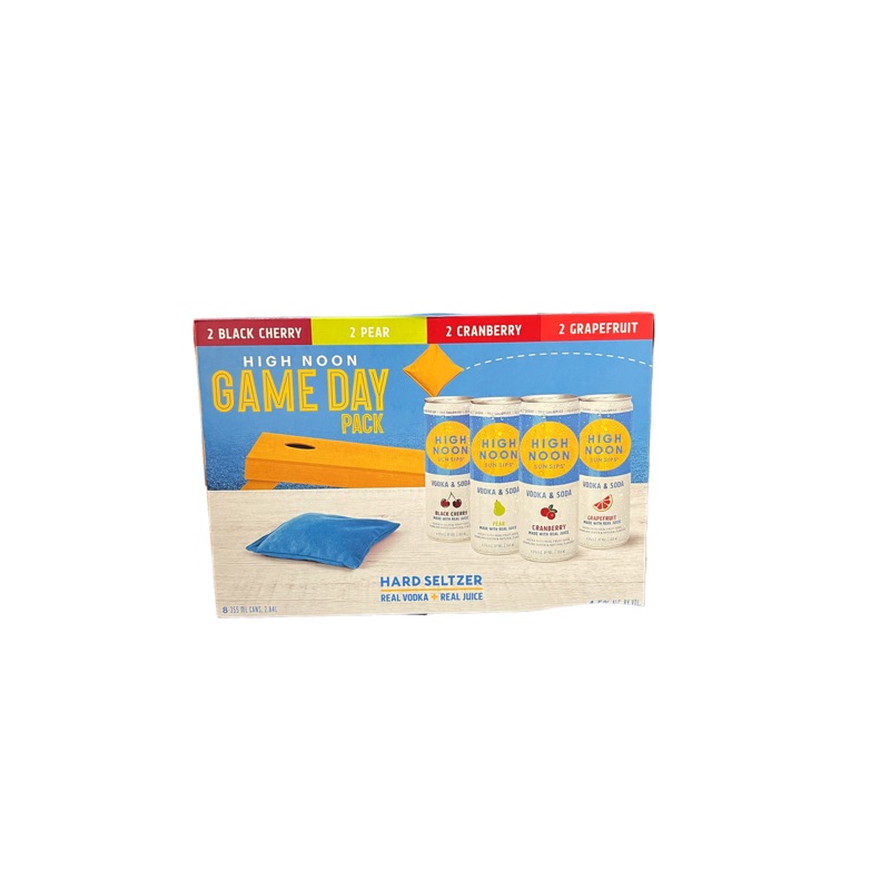 High Noon Endzone Variety 8 Pack
