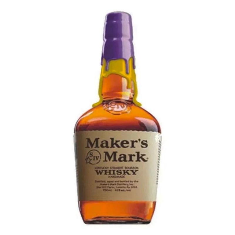 Makers Mark Los Angeles Lakers Purple And Gold Wax