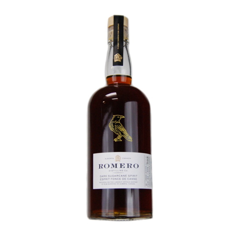 ROMERO DARK SUGARCANE SPIRIT 750 ML