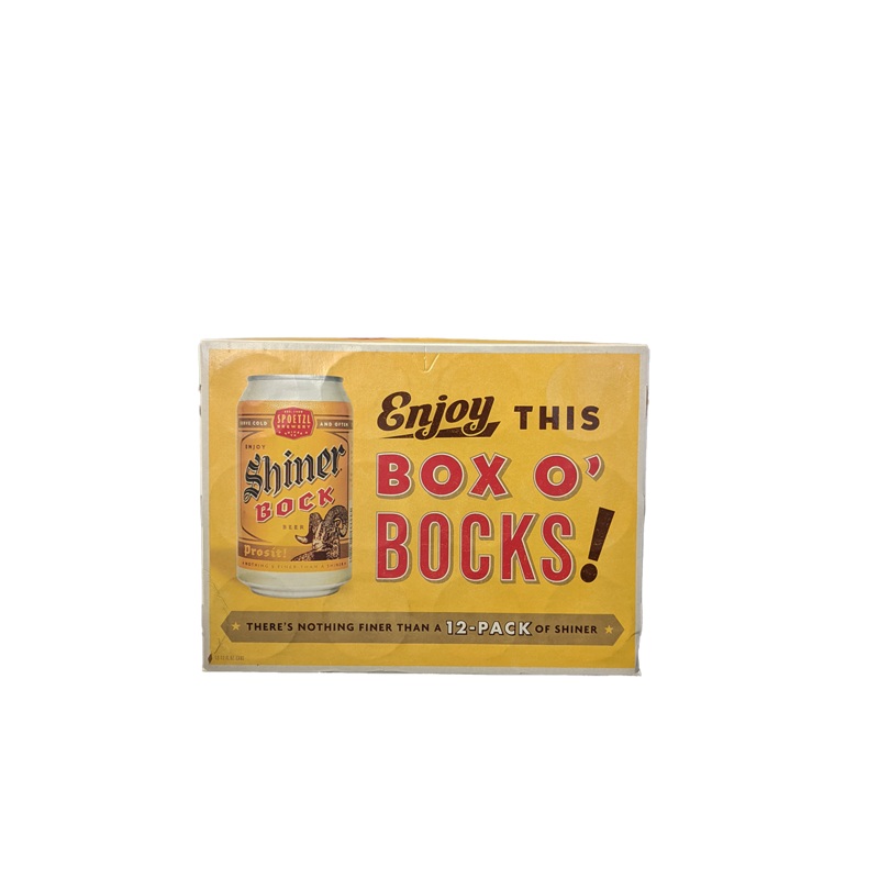 Shiner Bock 12 Pack Cans