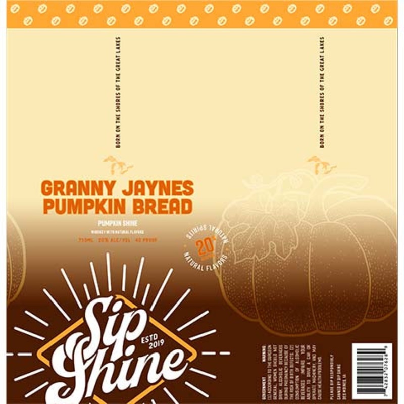 Sip Shine Granny Jaynes Pumpkin Bread 750ML BTL