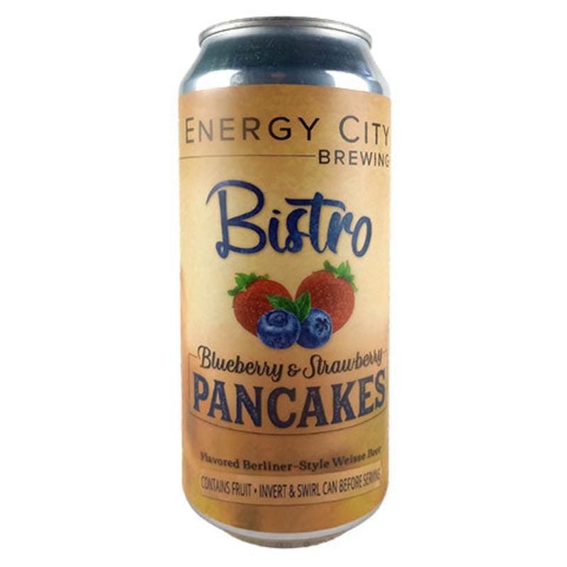 Energy City “Bistro Blueberry & Strawberry Pancakes” Fruited Berliner Weisse 16OZ SINGLE CAN
