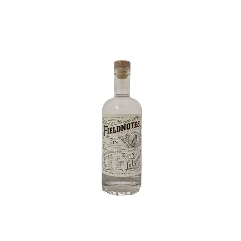 La Crosse Fieldnotes Organic Gin 750ML