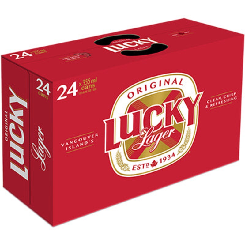 Lucky Lager 24 Can Ctn 473 ML TALL BOYS