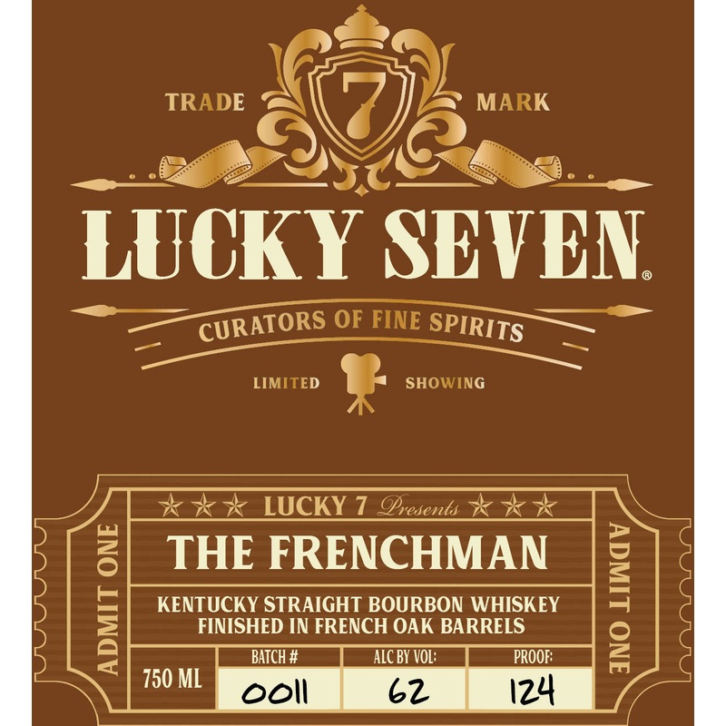 Lucky Seven The Frenchman Kentucky Straight Bourbon Whiskey