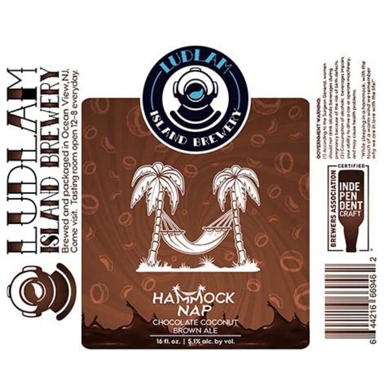 Ludlam Hammock Nap Brown Ale 16OZ SINGLE CAN