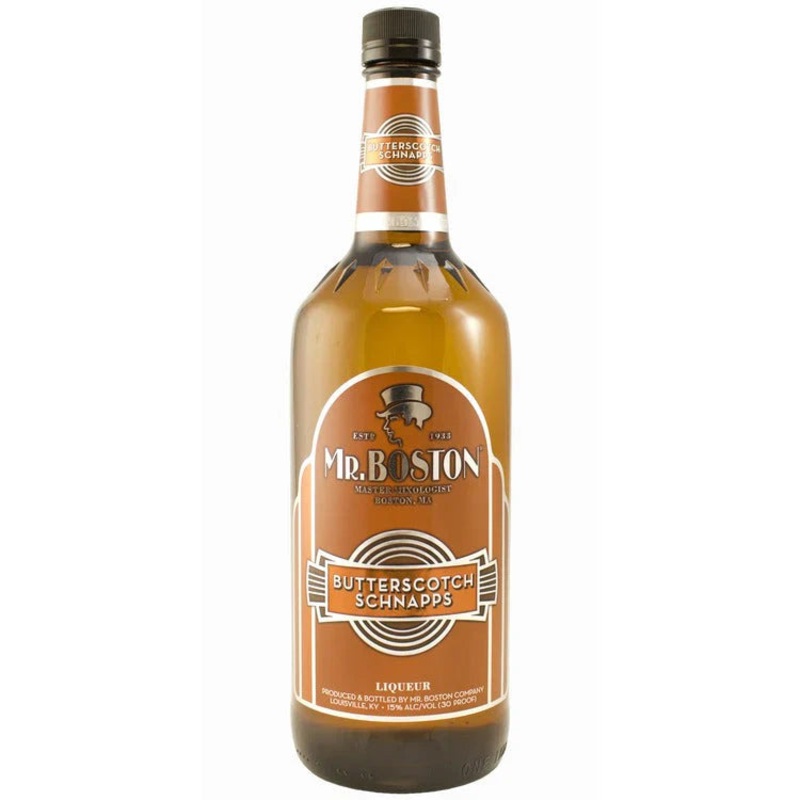 MR. BOSTON BUTTERSCOTCH SCHNAPPS 30 750ML 750ML