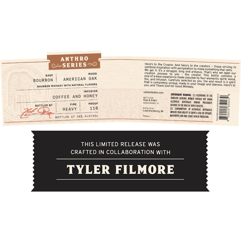 Oak & Eden Anthro Series Tyler Filmore Bourbon