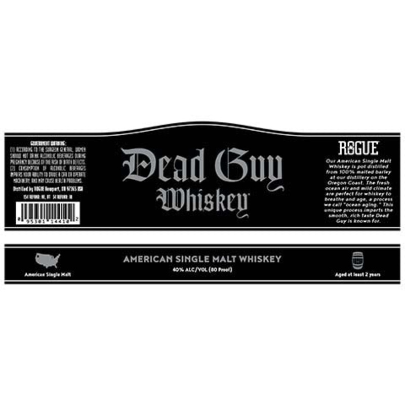 Rogue Dead Guy American Single Malt Whiskey 750ML BTL