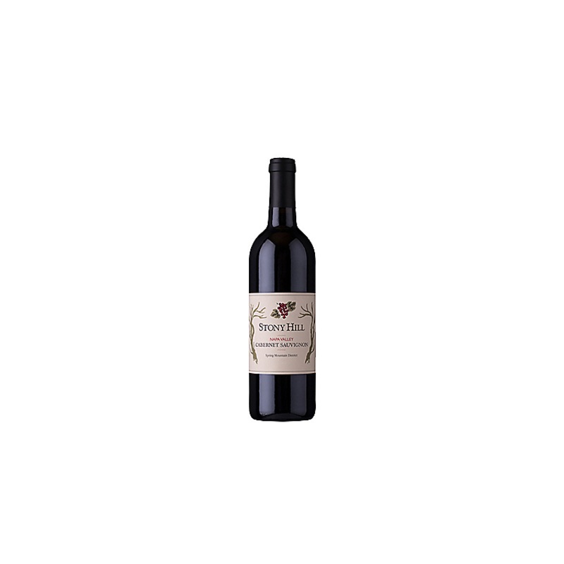 STONY HILL CABERNET SAUVIGNON SPRING MOUNTAIN DISTRICT 2018 WOOD BOX 750ML 750ML