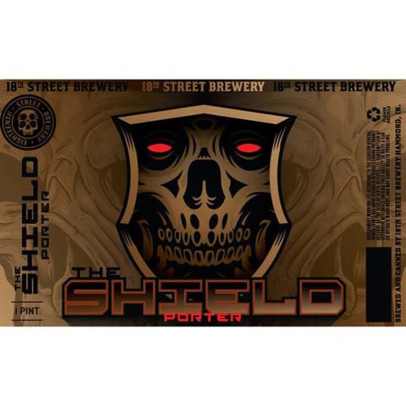 18th Street The Shield Porter 16OZ SINGLE CAN