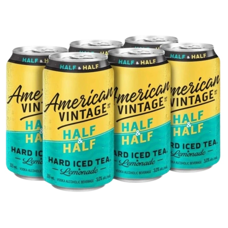AMERICAN VINTAGE HALF & HALF 355ML 6PK CAN @ Lethbridge [1026034] 2130 ml