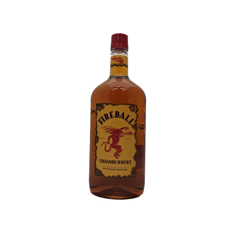 Fireball Cinnamon Whisky Plastic 1.75L