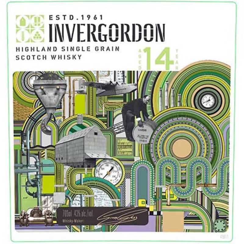 Invergordon 14-Year-Old Highland Single Grain Scotch Whisky 700ML BTL