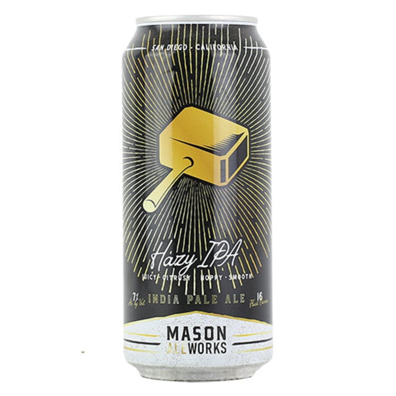 Mason Aleworks Hazy IPA 16OZ SINGLE CAN