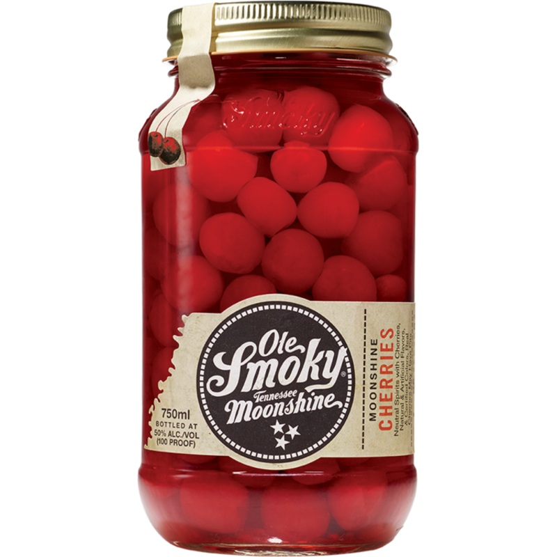 OLE SMOKY CHERRY MOONSHINE 100 750ML 750ML