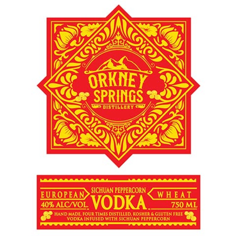 Orkney Springs Sichuan Peppercorn Vodka 750ML BTL