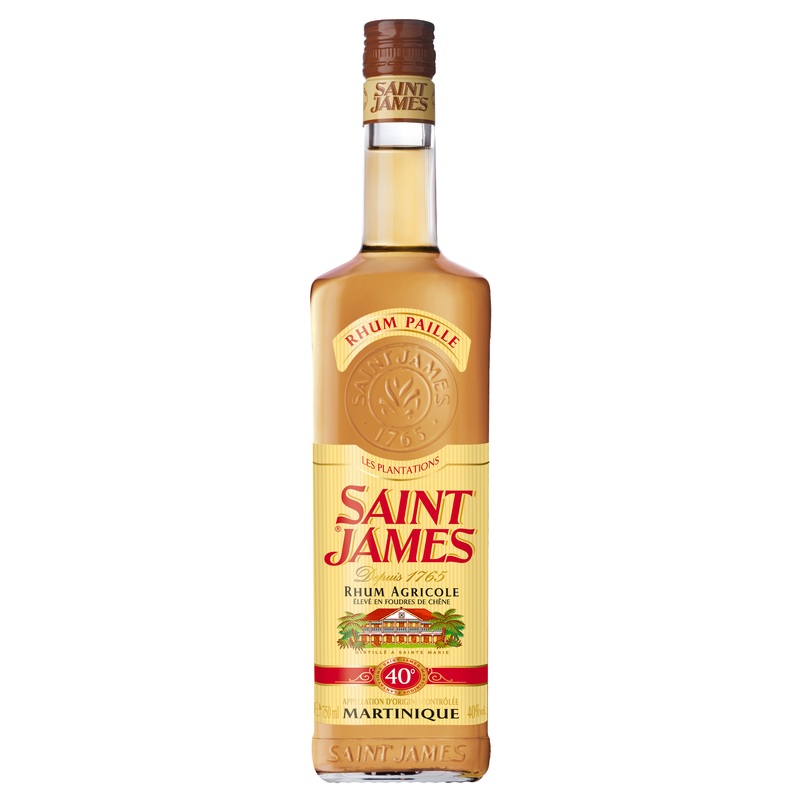 Saint James Rum Paille Gold 80 750ML 750ml Bottle