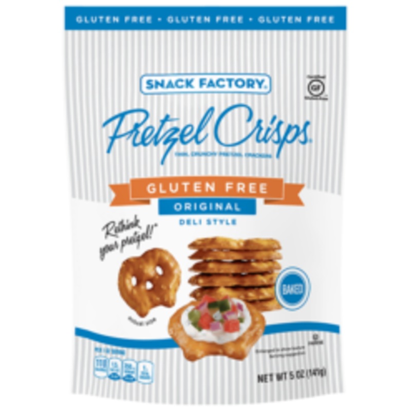 Snack Factory Gluten Free Pretzel Crisps Original