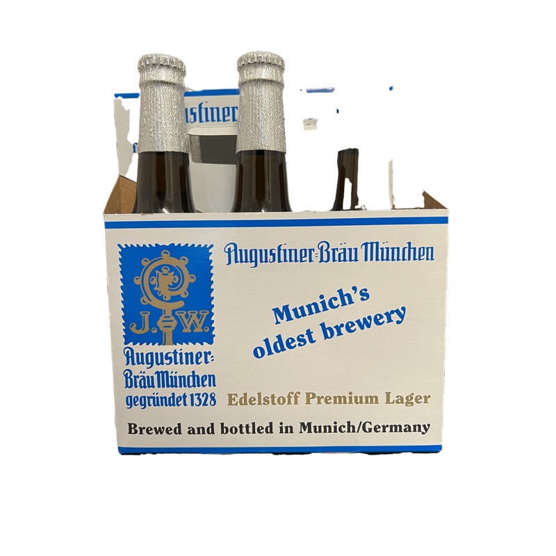 Augustiner Brau Lager 6 Pack Bottles
